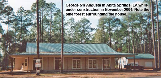Steel home before Hurricane Katrina