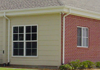 Kodiak Steel Homes gutter system